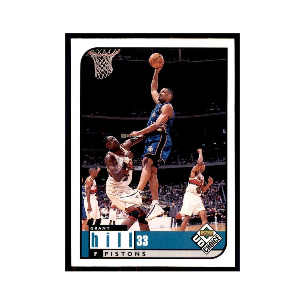 1998 UD Choice Grant Hill Basketball Cards #41