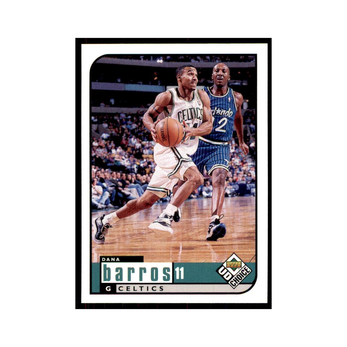 1998 UD Choice Dana Barros Basketball Cards #8