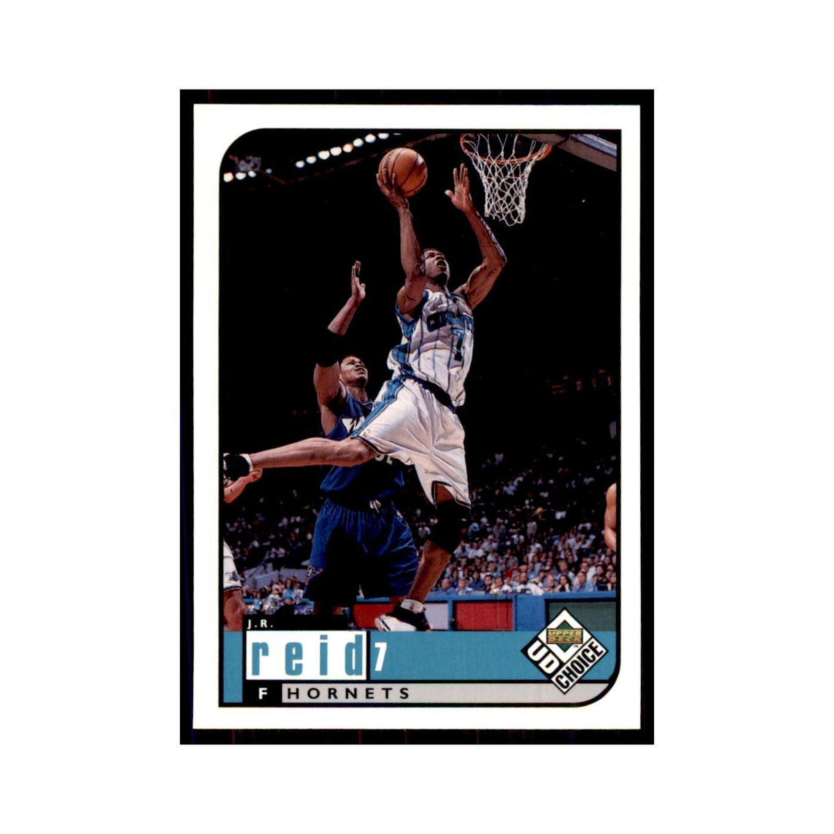 1998 UD Choice J.R. Reid Basketball Cards #15