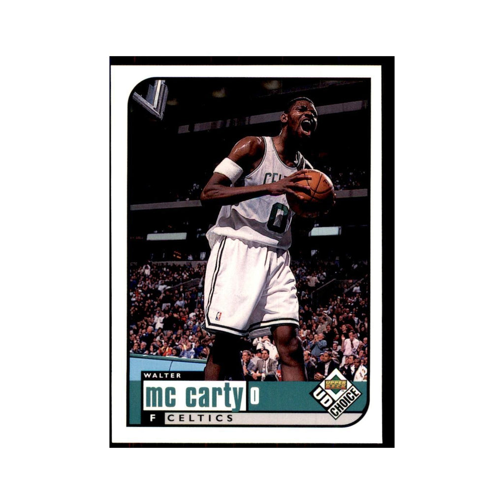 1998 UD Choice Walter McCarty Basketball Cards #9