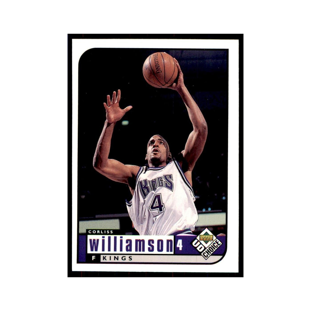 1998 UD Choice Corliss Williamson Basketball Cards #121