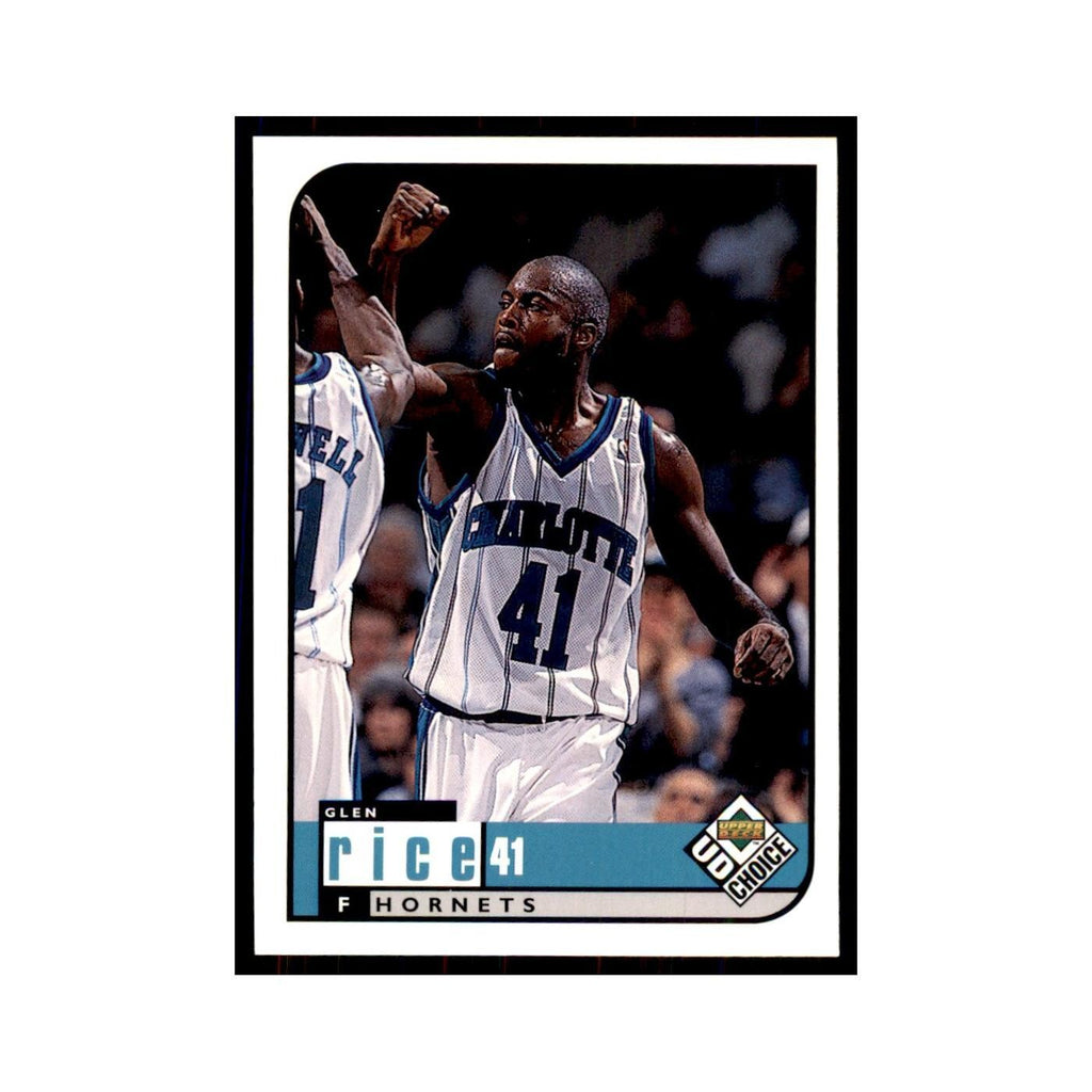 1998 UD Choice Glen Rice Basketball Cards #14