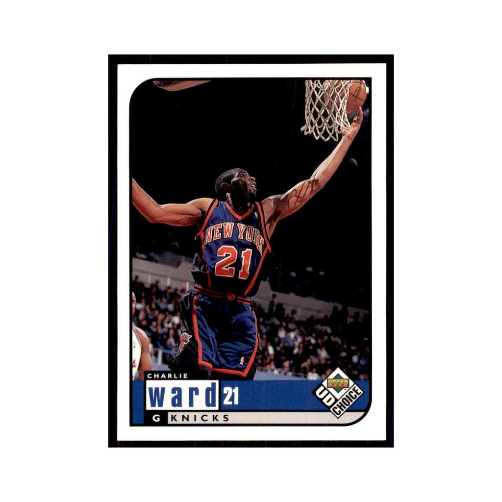 1998 UD Choice Charlie Ward Basketball Cards #98
