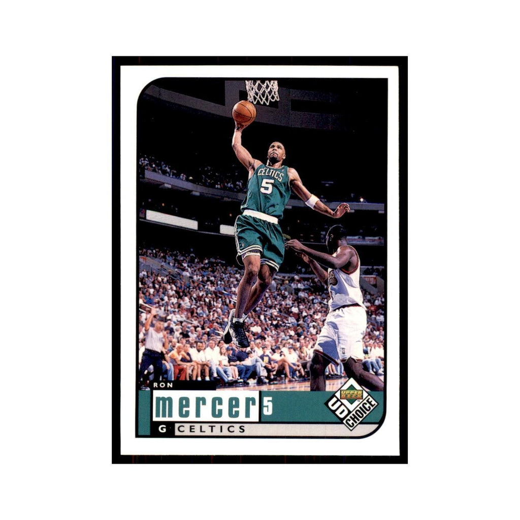 1998 UD Choice Ron Mercer Basketball Cards #7