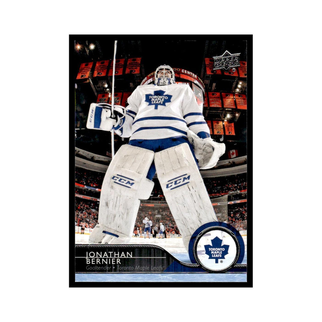 Jonathan Bernier 2014 Upper Deck #181 Toronto Maple Leafs Hockey Card NM