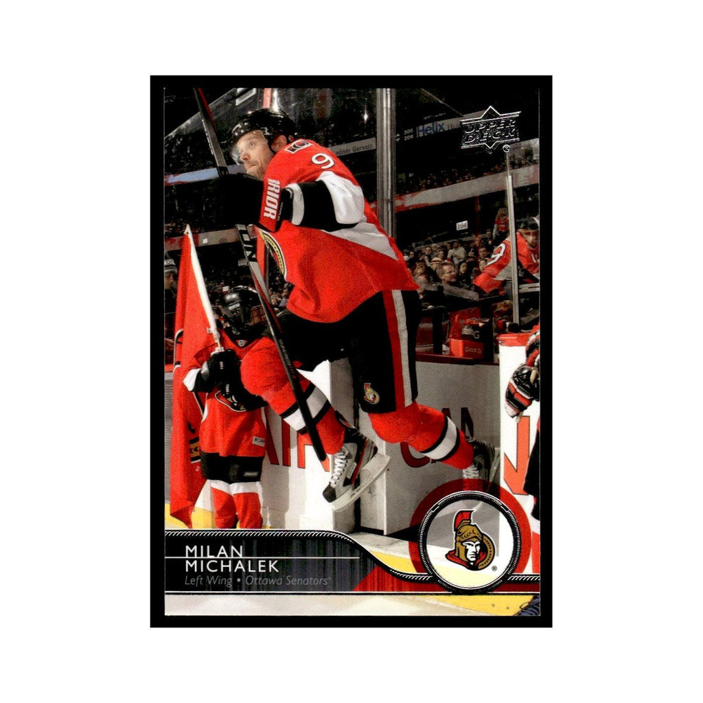Milan Michalek 2014 Upper Deck #136 Ottawa Senators Hockey Card NM