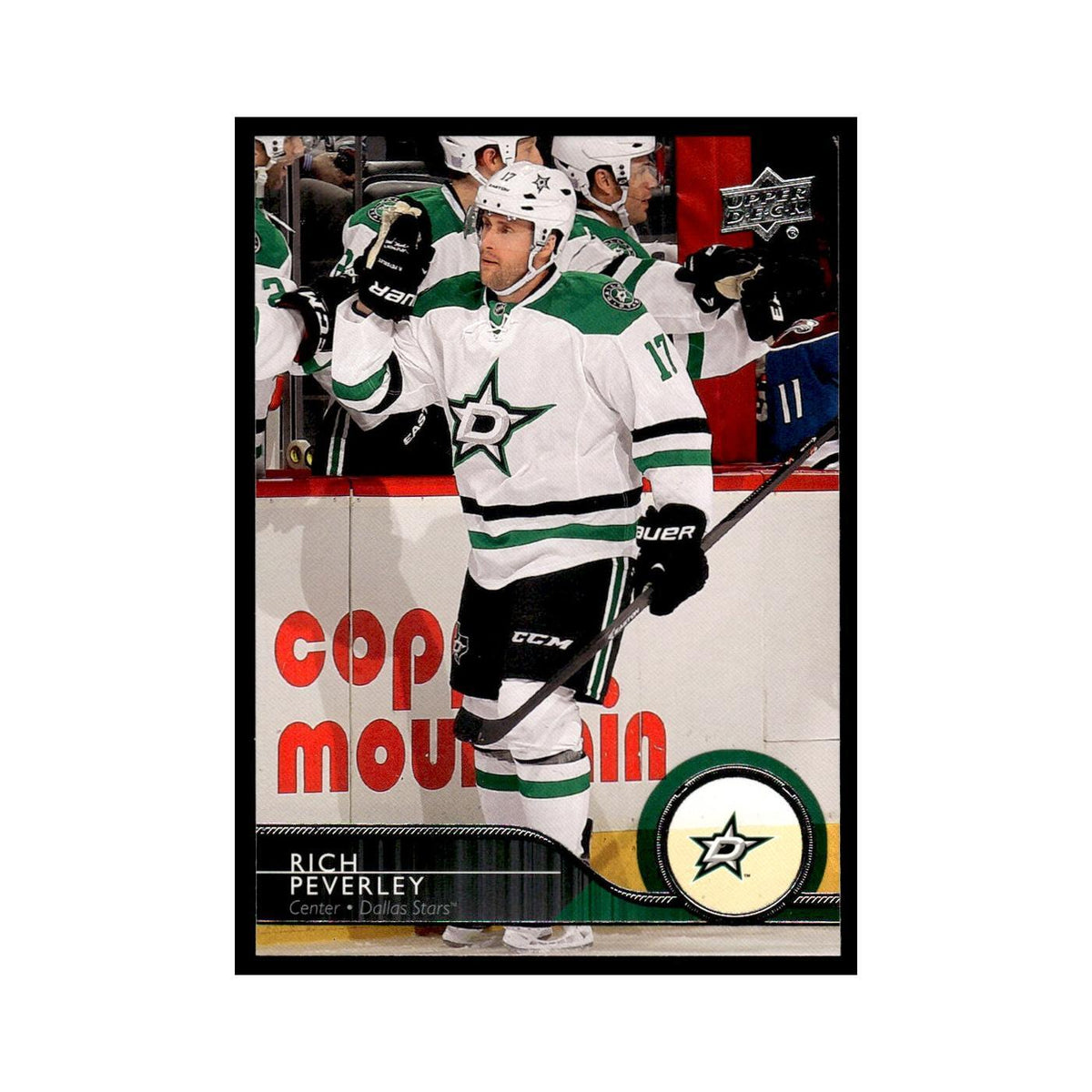 Rich Peverley 2014 Upper Deck #62 Dallas Stars Hockey Card NM