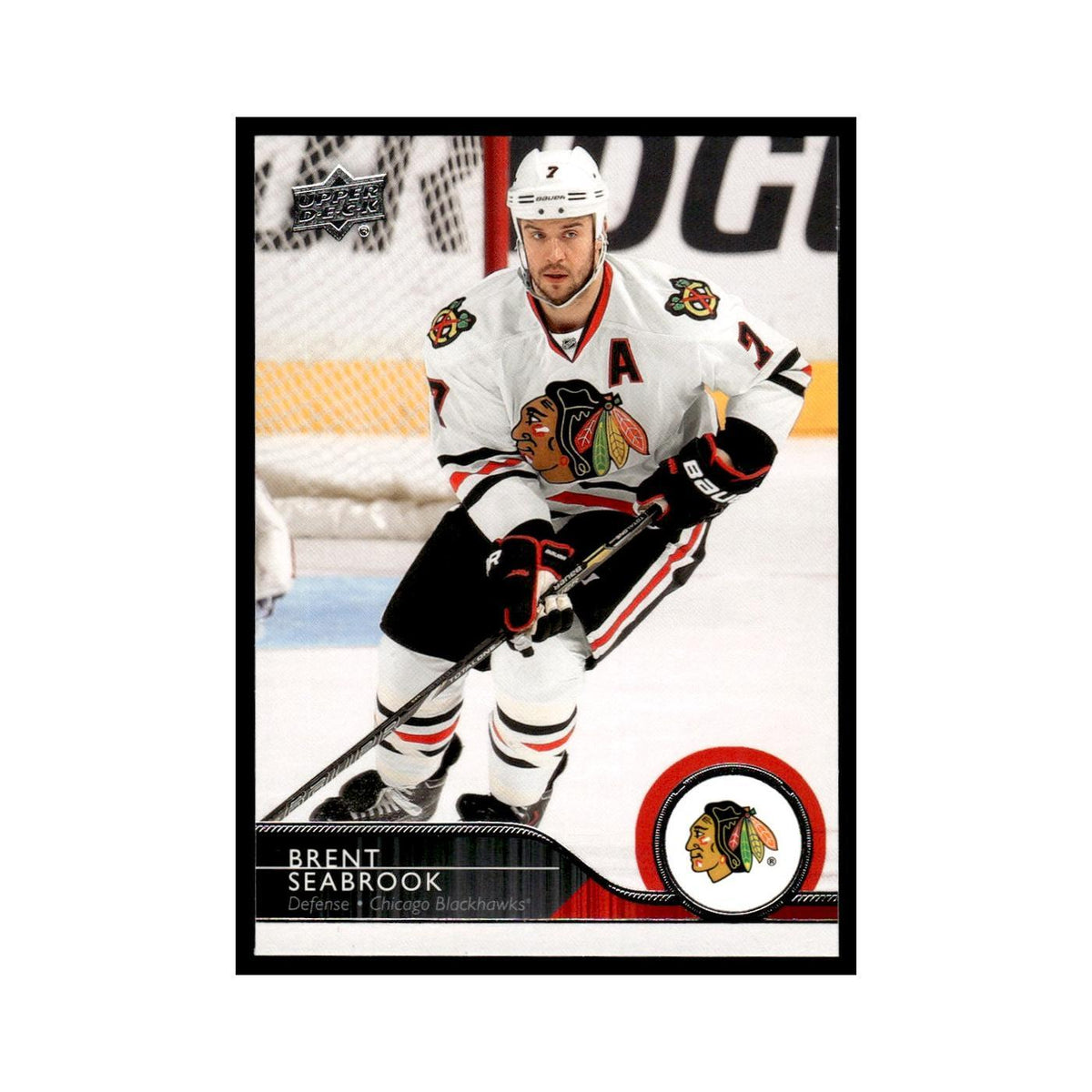 Brent Seabrook 2014 Upper Deck #40 Chicago Blackhawks Hockey Card NM