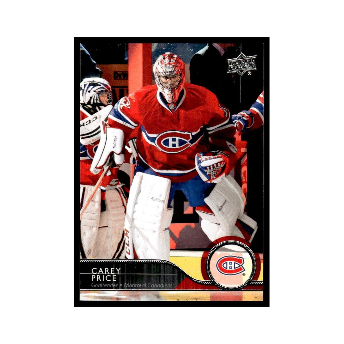 Carey Price 2014 Upper Deck #100 Montreal Canadiens Hockey Card NM