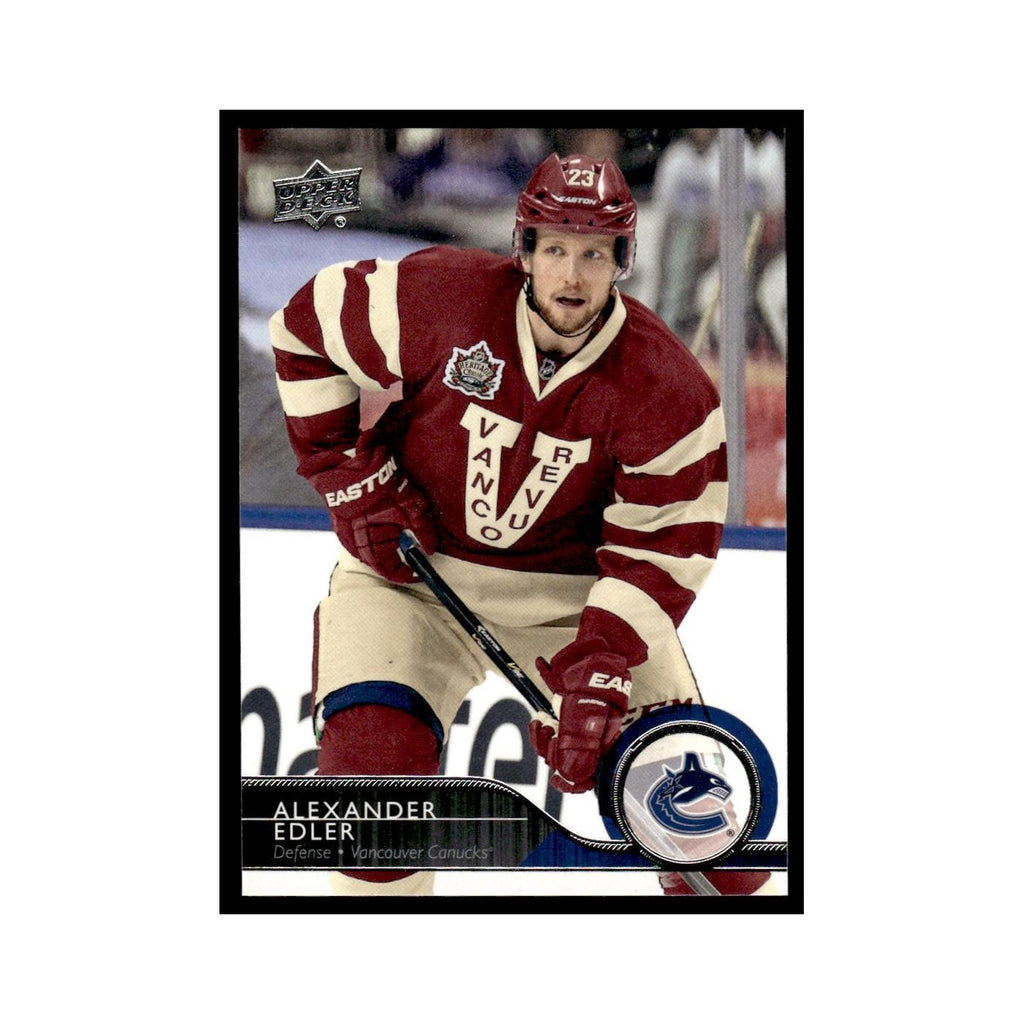 Alexander Edler 2014 Upper Deck #187 Vancouver Canucks Hockey Card NM