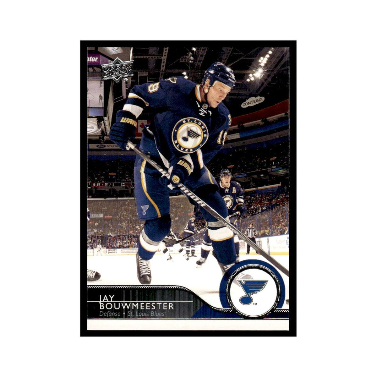 Jay Bouwmeester 2014 Upper Deck #164 St. Louis Blues Hockey Card NM