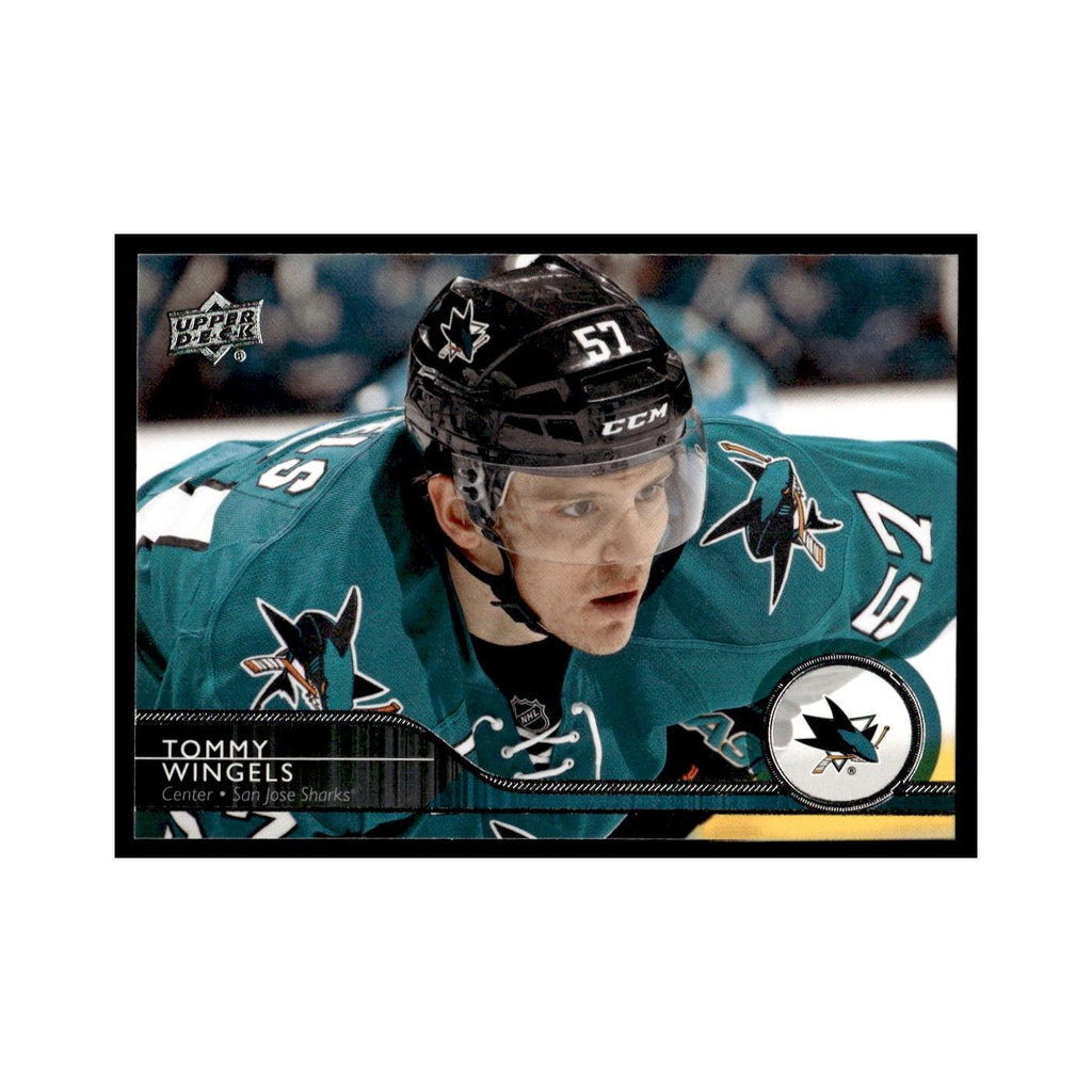 Tommy Wingels 2014 Upper Deck #155 San Jose Sharks Hockey Card NM