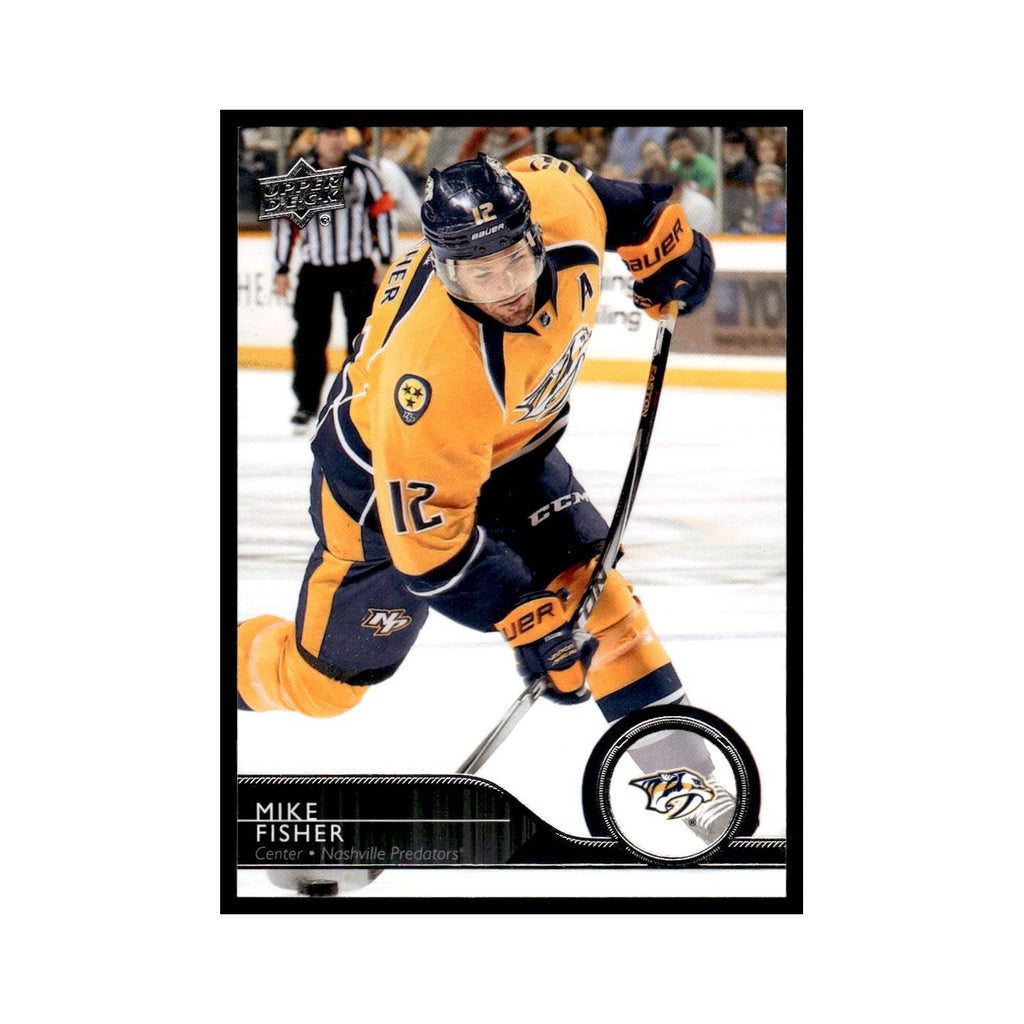 Mike Fisher 2014 Upper Deck #109 Nashville Predators Hockey Card NM