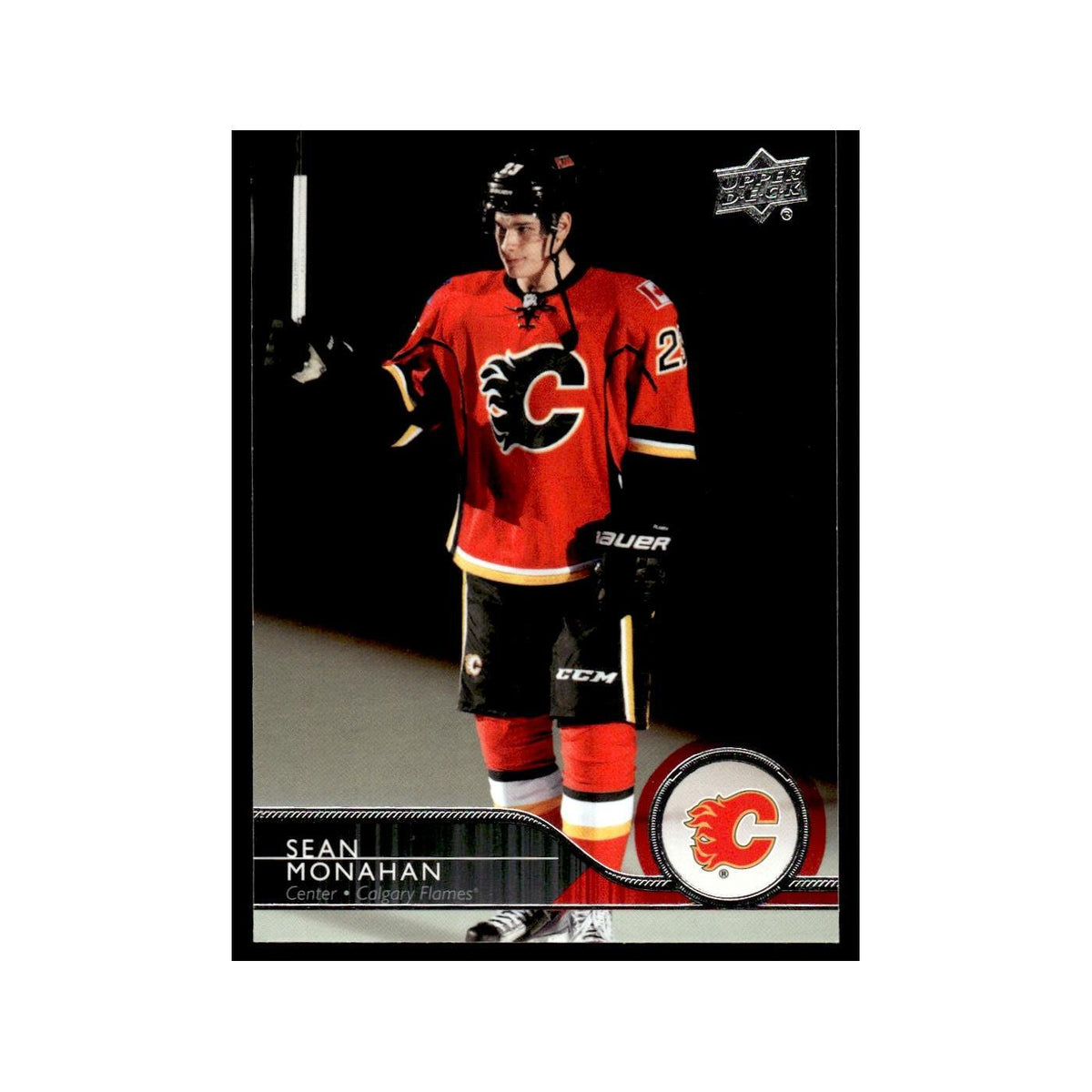 Sean Monahan 2014 Upper Deck #28 Calgary Flames Hockey Card NM
