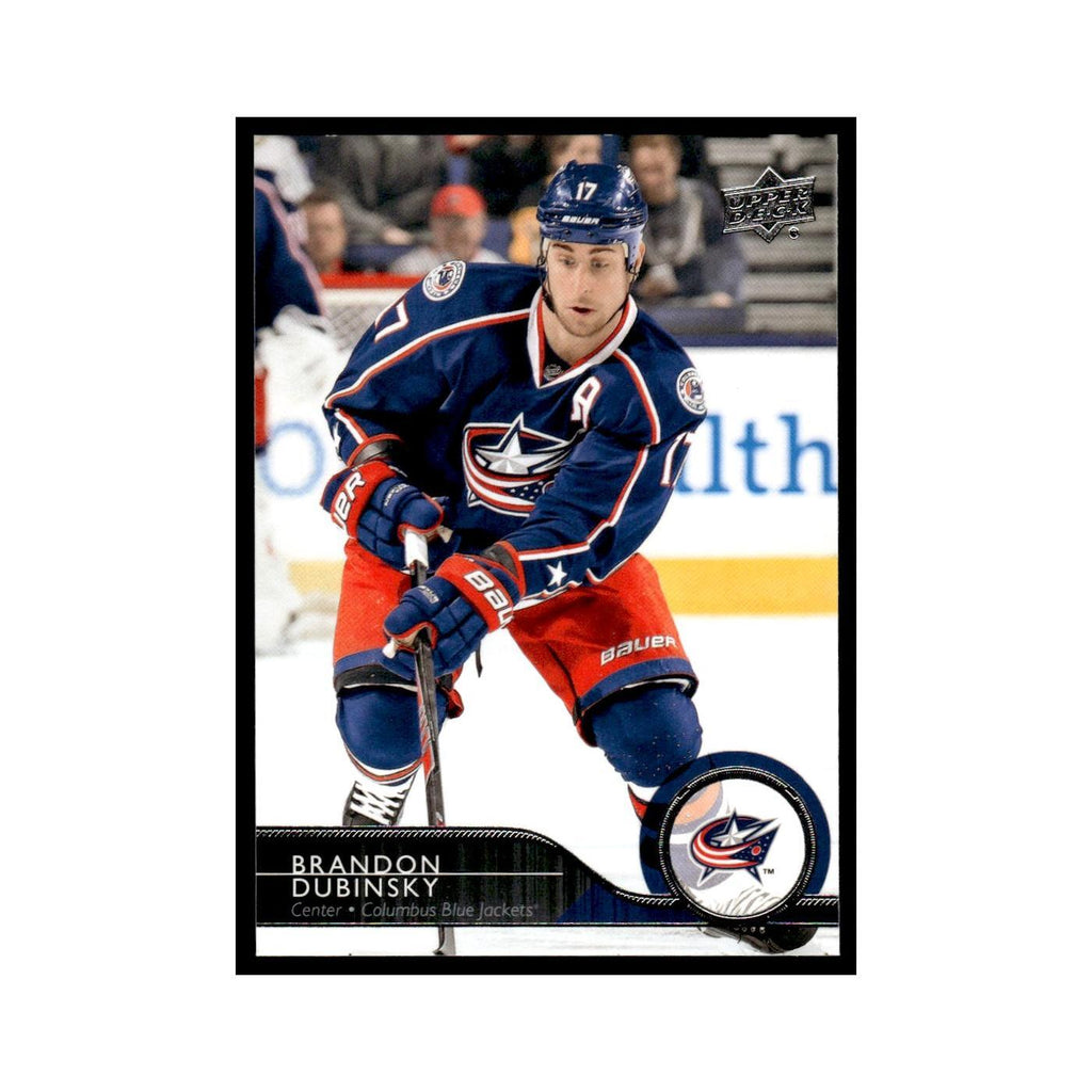 Brandon Dubinsky 2014 Upper Deck #53 Columbus Blue Jackets Hockey Card NM