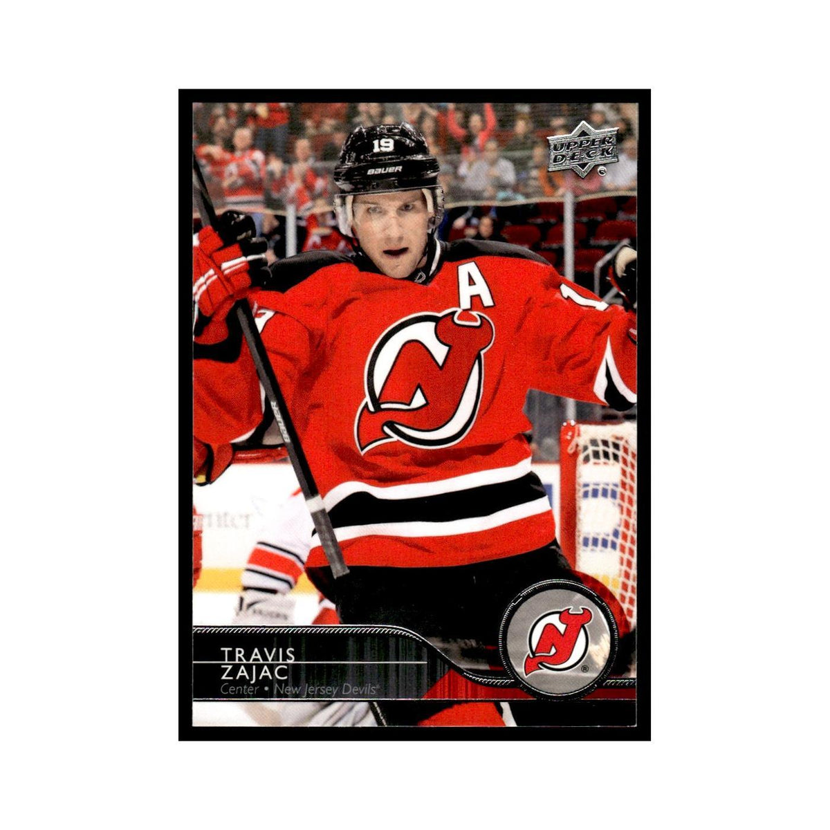 Travis Zajac 2014 Upper Deck #117 New Jersey Devils Hockey Card NM