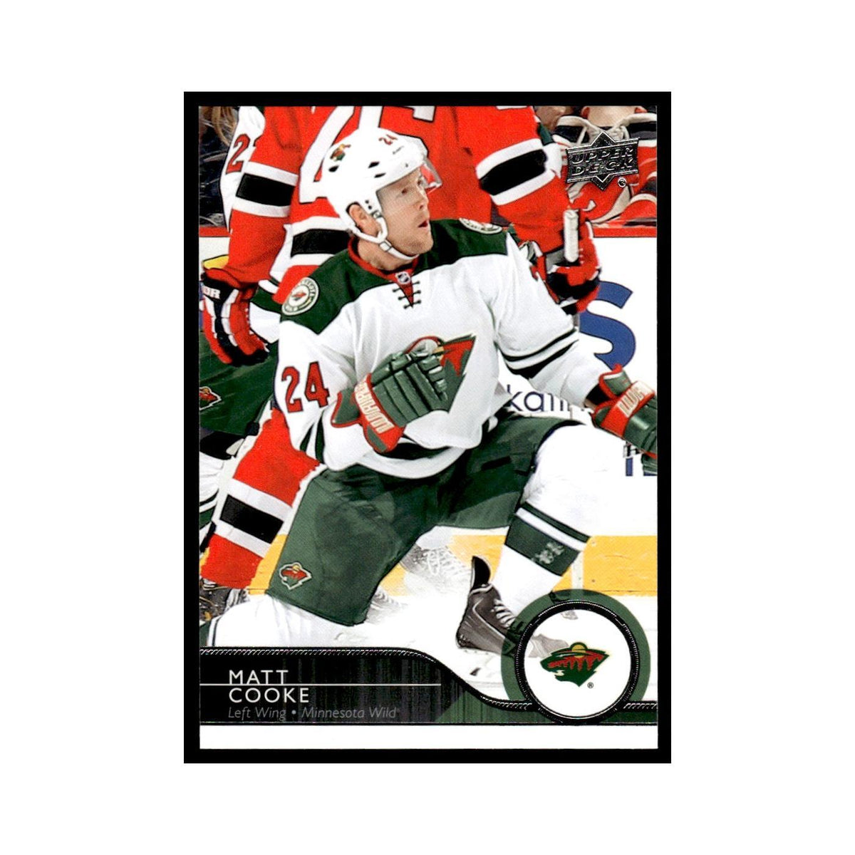 Matt Cooke 2014 Upper Deck #95 Minnesota Wild Hockey Card NM
