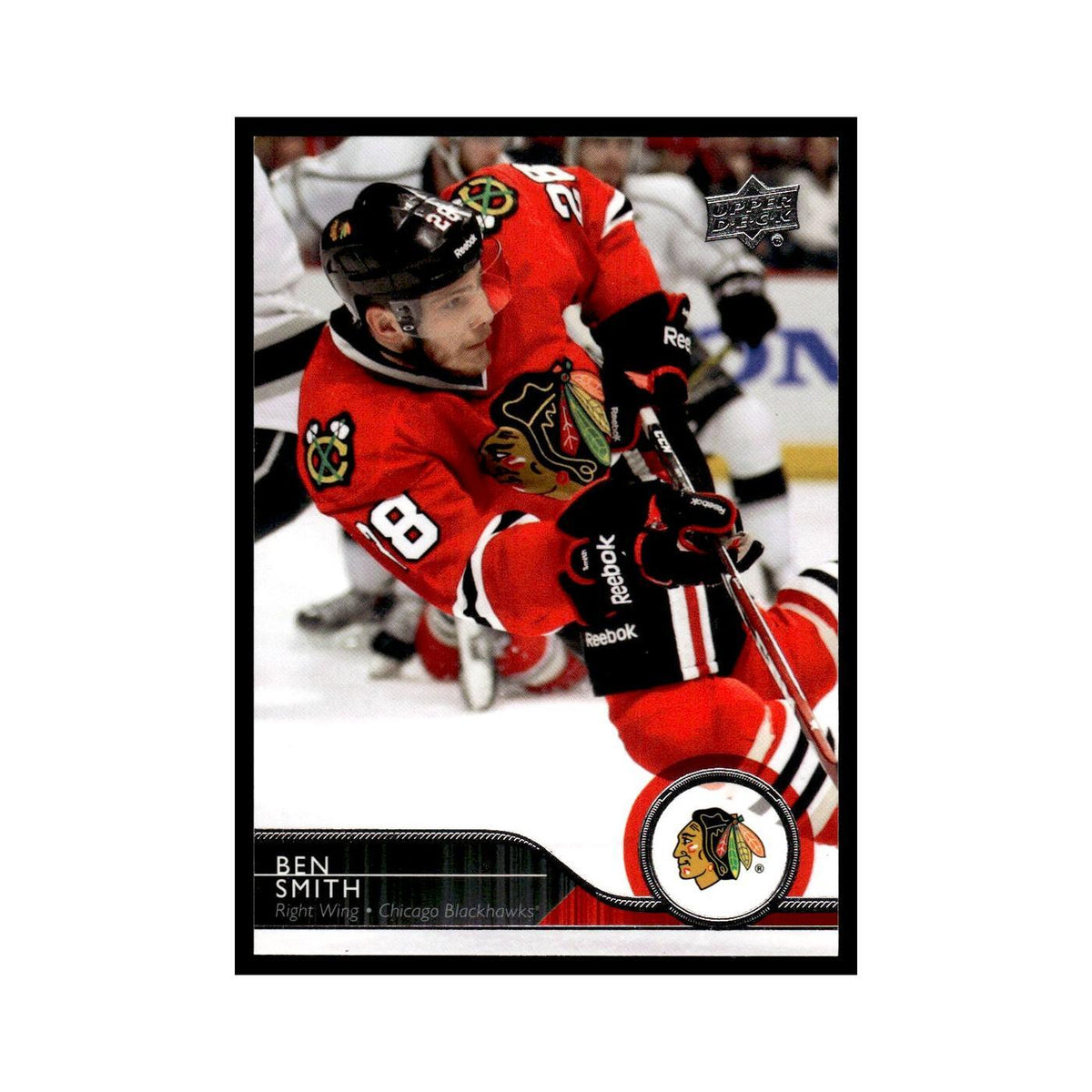 Ben Smith 2014 Upper Deck #43 Chicago Blackhawks Hockey Card NM
