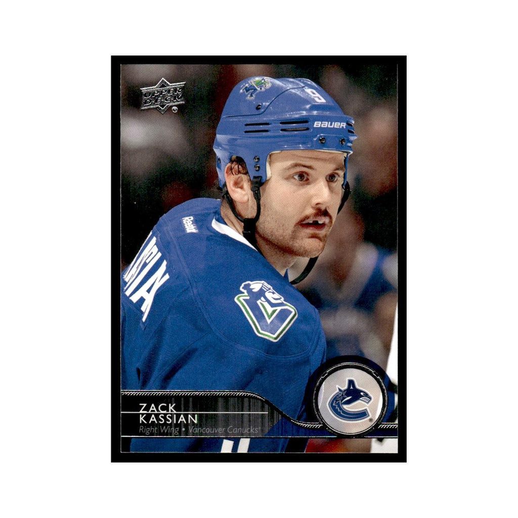Zack Kassian 2014 Upper Deck #185 Vancouver Canucks Hockey Card NM