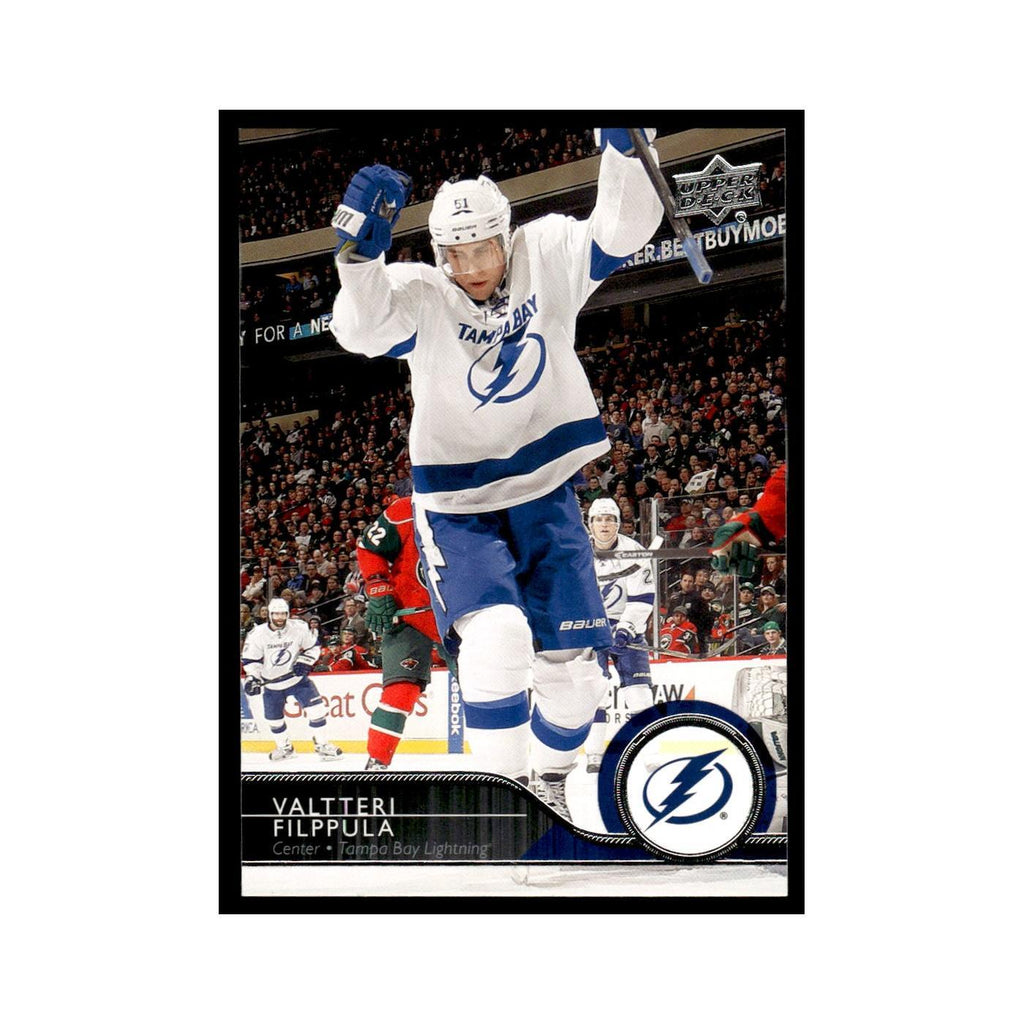 Valtteri Filppula 2014 Upper Deck #170 Tampa Bay Lightning Hockey Card NM