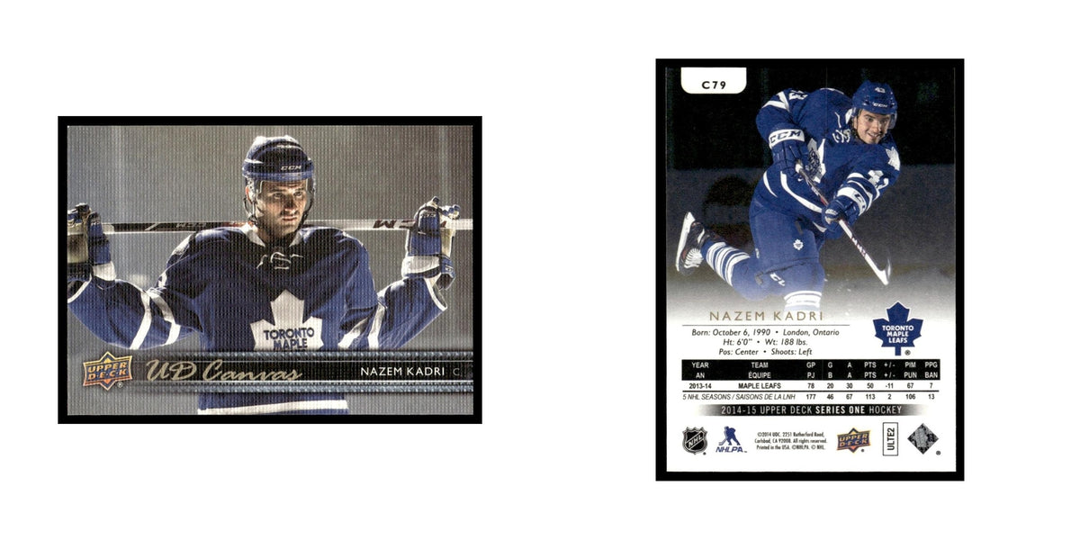 Nazem Kadri 2014 Upper Deck #C79 Toronto Maple Leafs Hockey Card NM