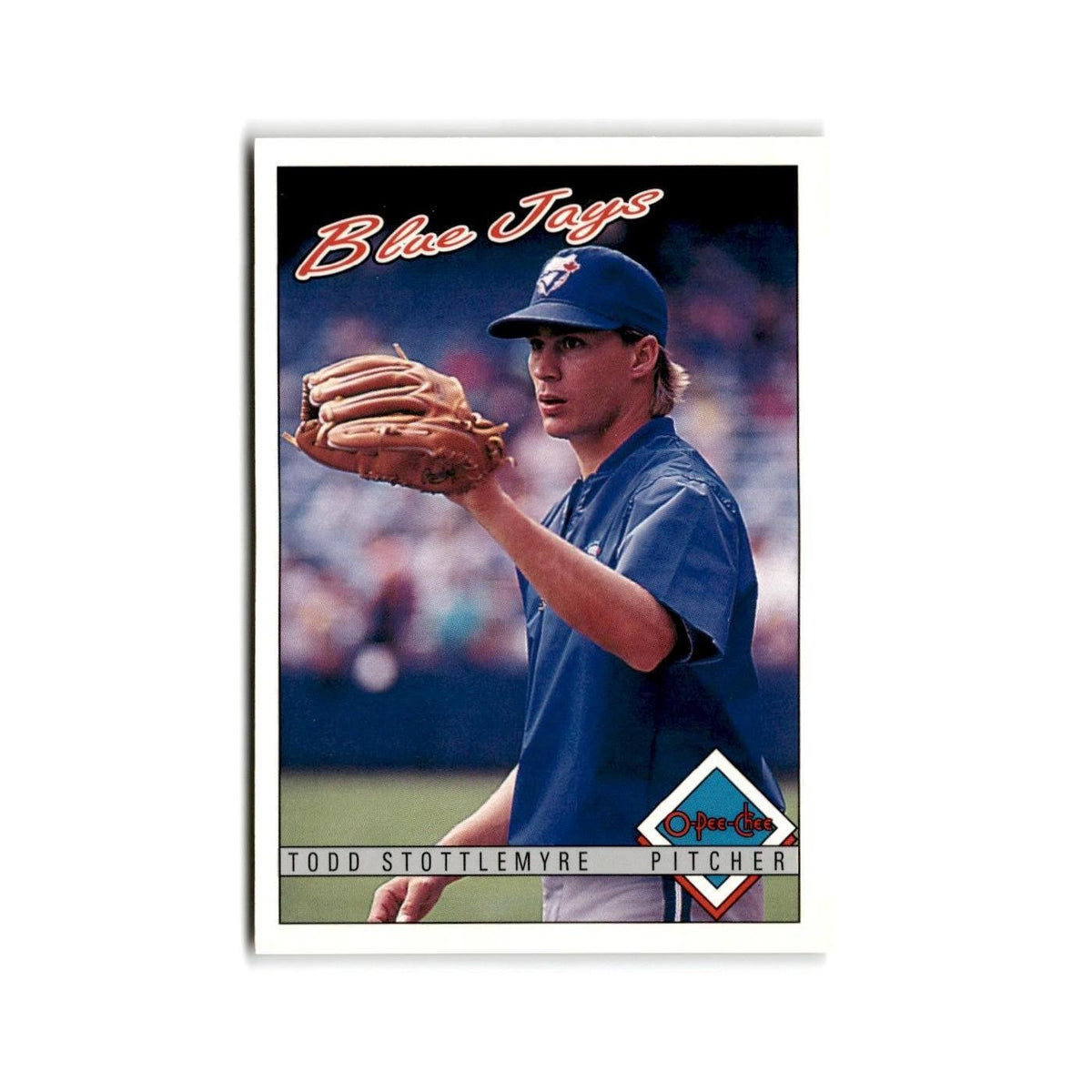 Todd Stottlemyre 1993 O-Pee-Chee #244 Toronto Blue Jays Baseball Card NM
