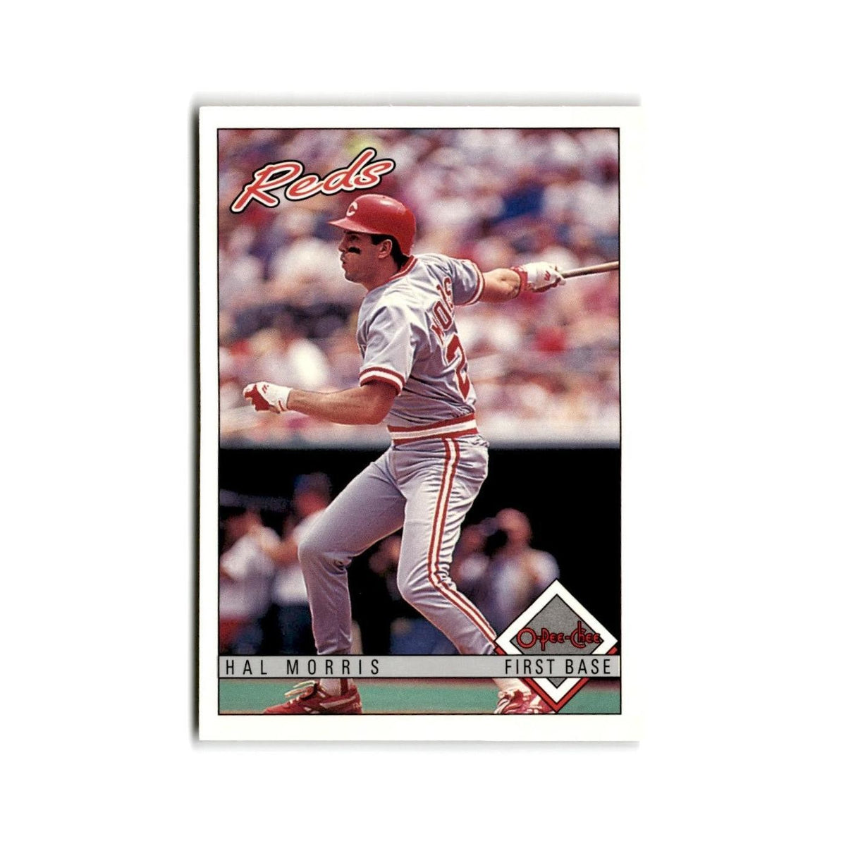 Hal Morris 1993 O-Pee-Chee #197 Cincinnati Reds Baseball Card NM