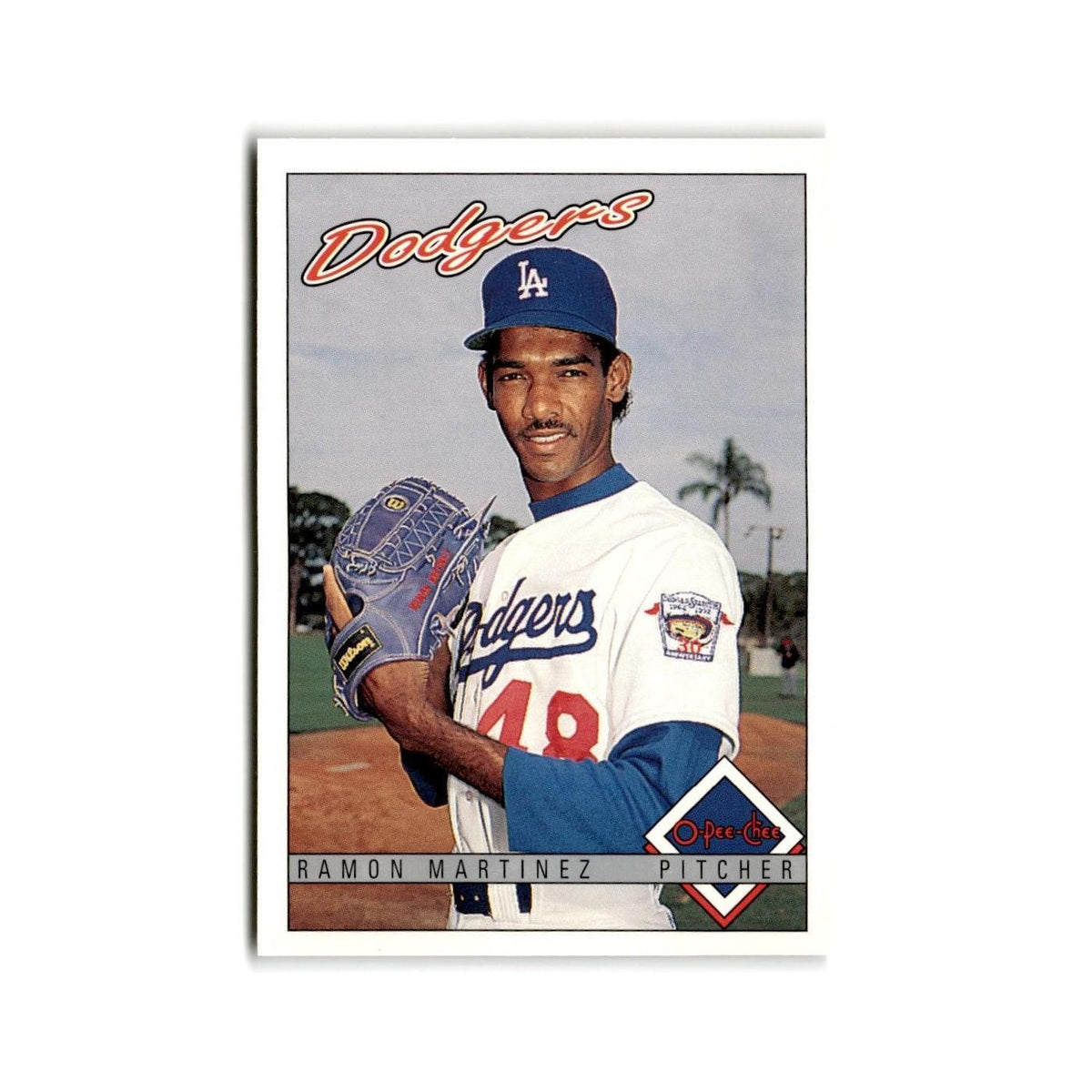 Ramon Martinez 1993 O-Pee-Chee #275 Los Angeles Dodgers Baseball Card NM