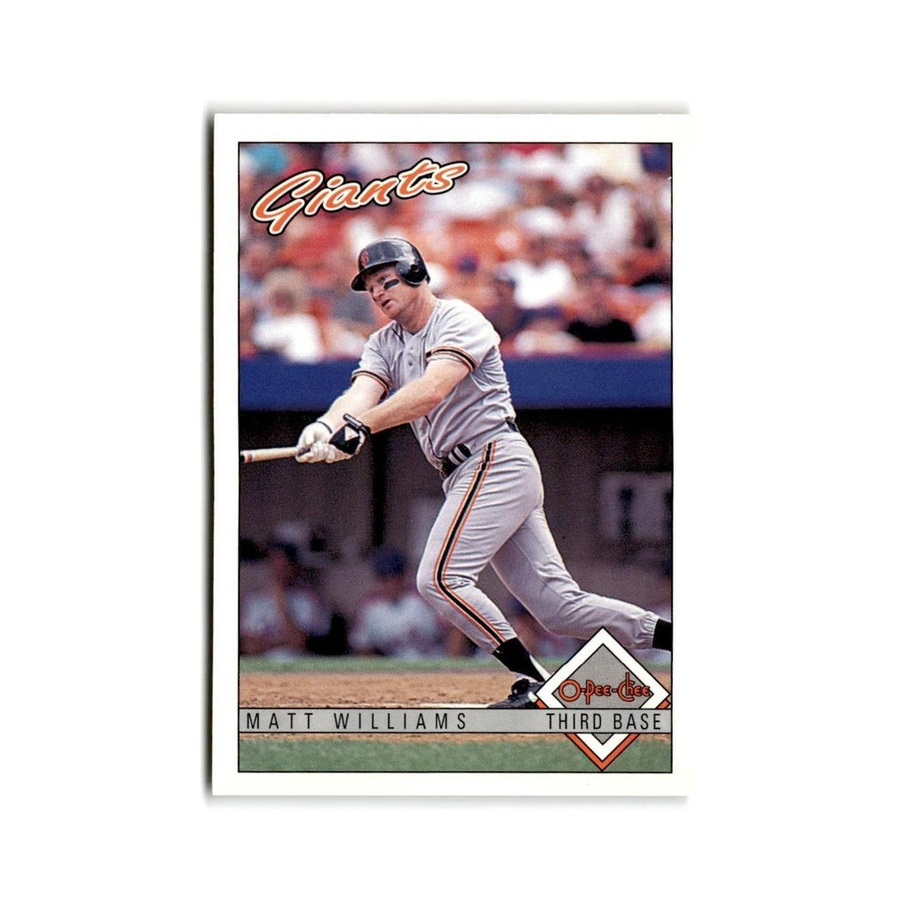 Matt Williams 1993 O-Pee-Chee #348 San Francisco Giants Baseball Card NM