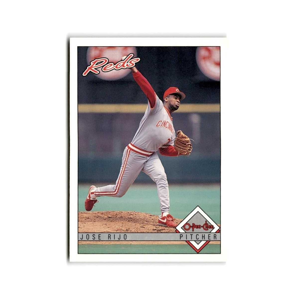 Jose Rijo 1993 O-Pee-Chee #286 Cincinnati Reds Baseball Card NM