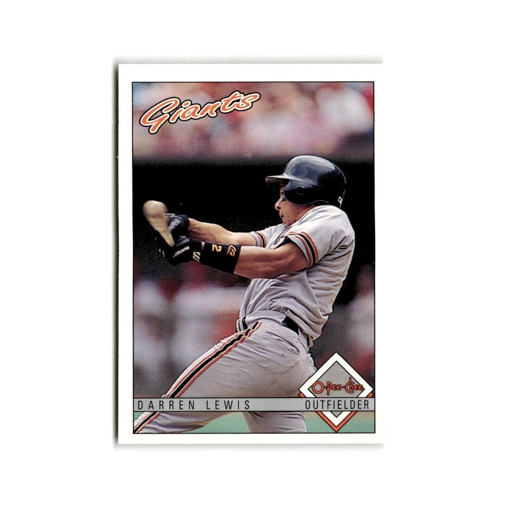 Darren Lewis 1993 O-Pee-Chee #193 San Francisco Giants Baseball Card NM