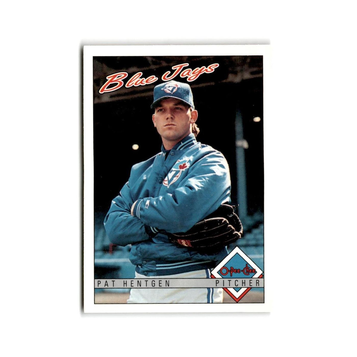 Pat Hentgen 1993 O-Pee-Chee #245 Toronto Blue Jays Baseball Card NM