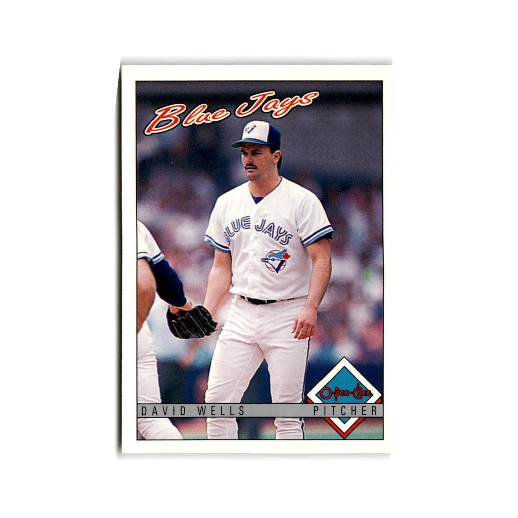 David Wells 1993 O-Pee-Chee #321 Toronto Blue Jays Baseball Card NM