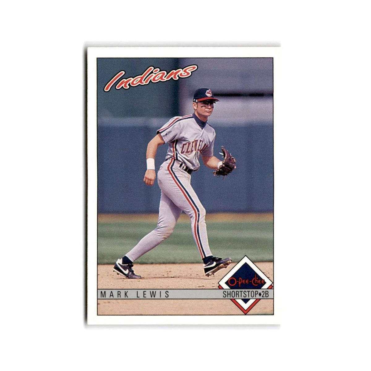 Mark Lewis 1993 O-Pee-Chee #194 Cleveland Indians Baseball Card NM