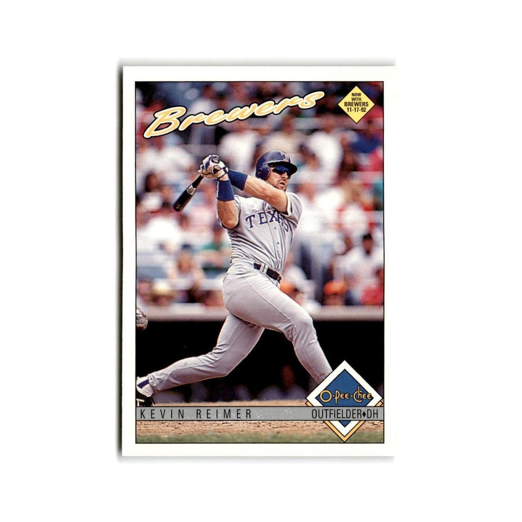 Kevin Reimer 1993 O-Pee-Chee #284 Milwaukee Brewers Baseball Card NM