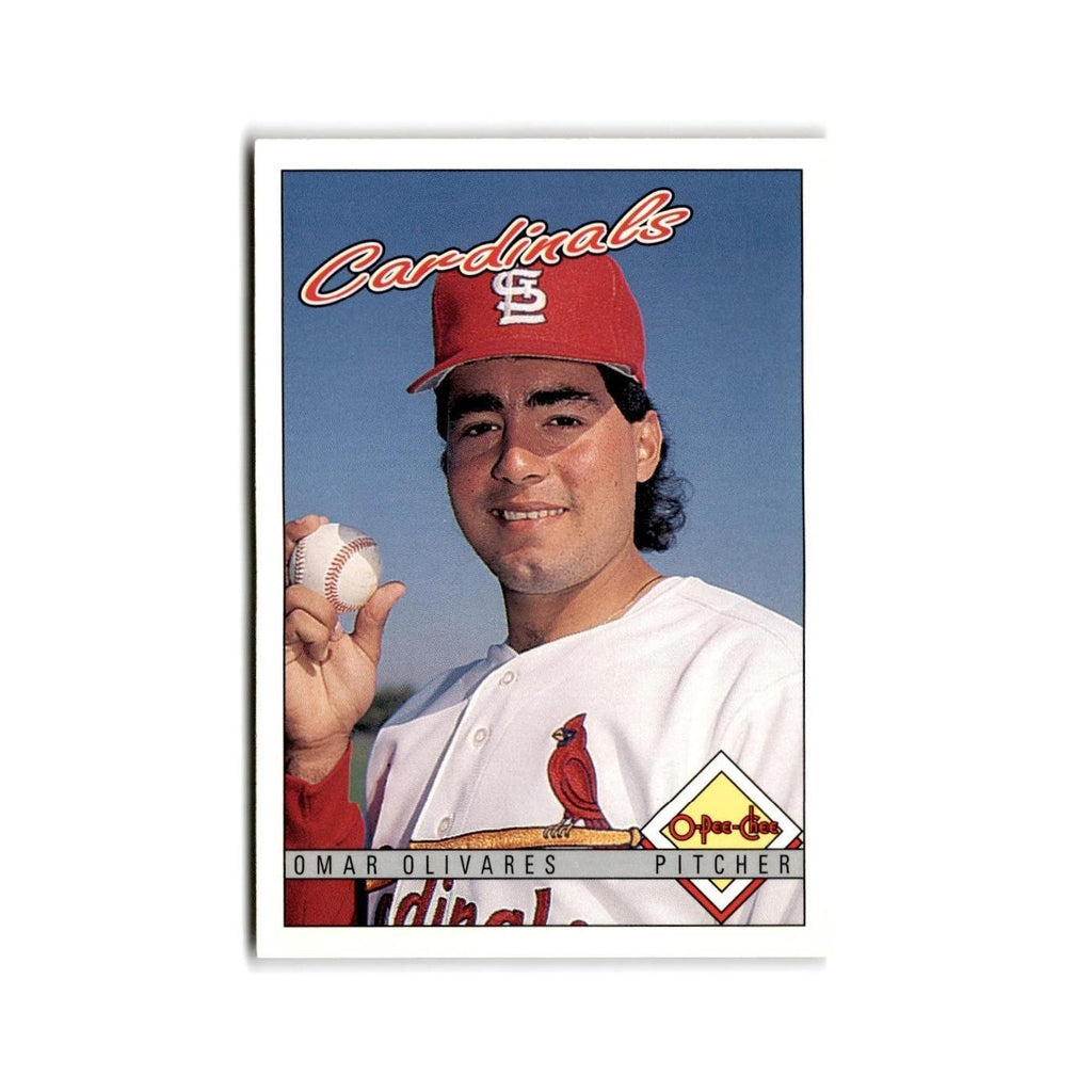 Omar Olivares 1993 O-Pee-Chee #206 St. Louis Cardinals Baseball Card NM