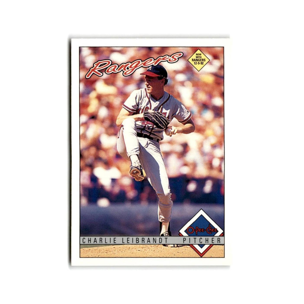 Charlie Leibrandt 1993 O-Pee-Chee #204 Atlanta Braves Baseball Card NM