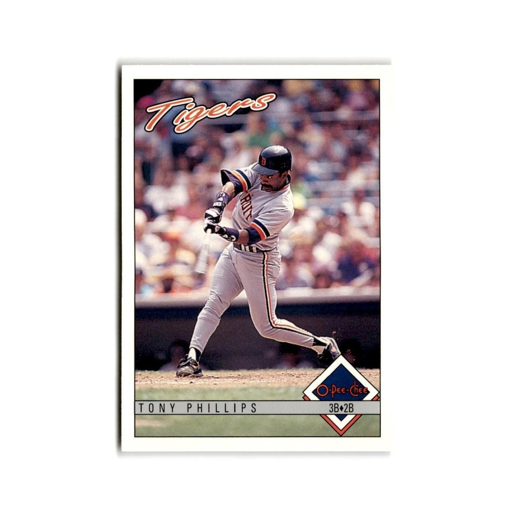 Tony Phillips 1993 O-Pee-Chee #262 Detroit Tigers Baseball Card NM