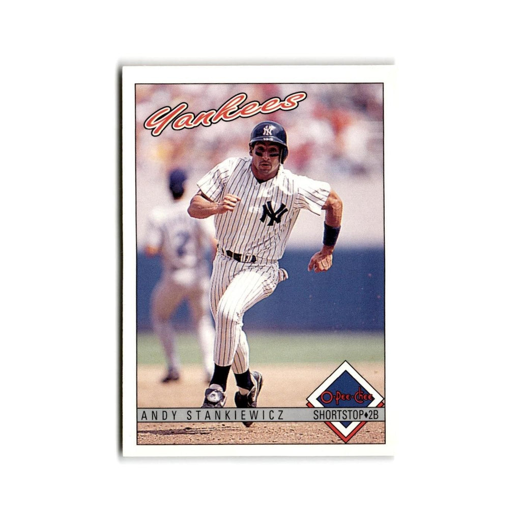 Andy Stankiewicz 1993 O-Pee-Chee #291 New York Yankees Baseball Card NM