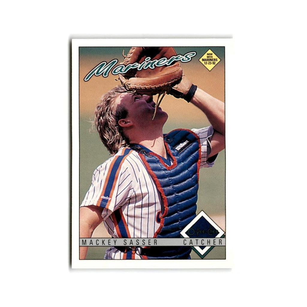 Mackey Sasser 1993 O-Pee-Chee #328 Seattle Mariners Baseball Card NM