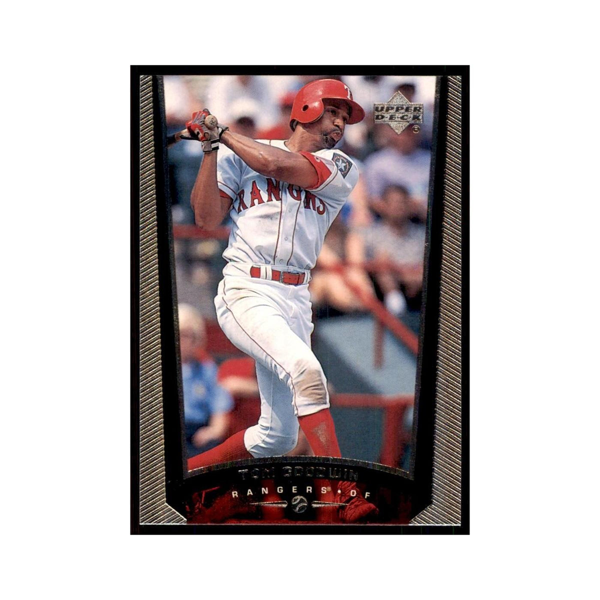 1999 Upper Deck Baseball Card Tom Goodwin Rangers #507.0