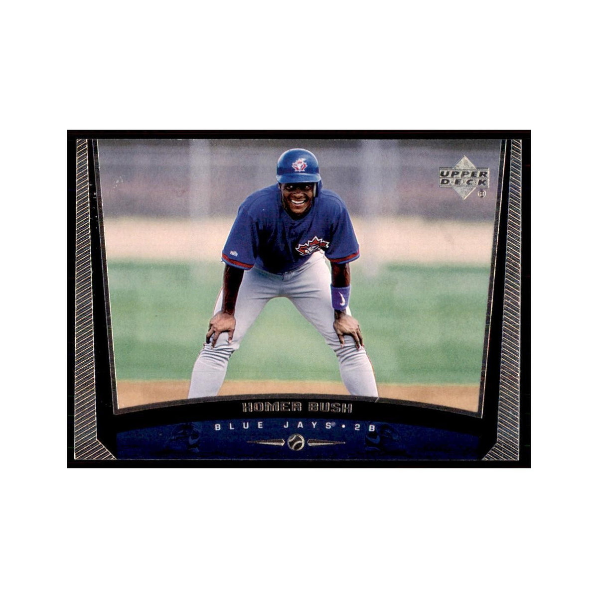 1999 Upper Deck Baseball Card Homer Bush Blue Jays #511.0