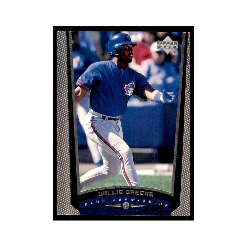1999 Upper Deck Baseball Card Willie Greene Blue Jays #512.0