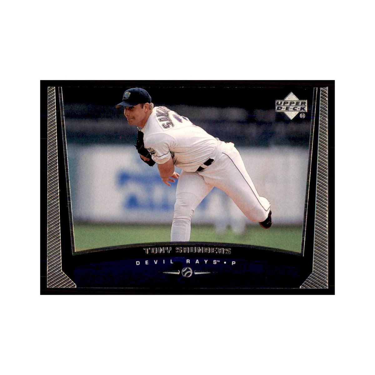 1999 Upper Deck Baseball Card Tony Saunders Rays #496.0