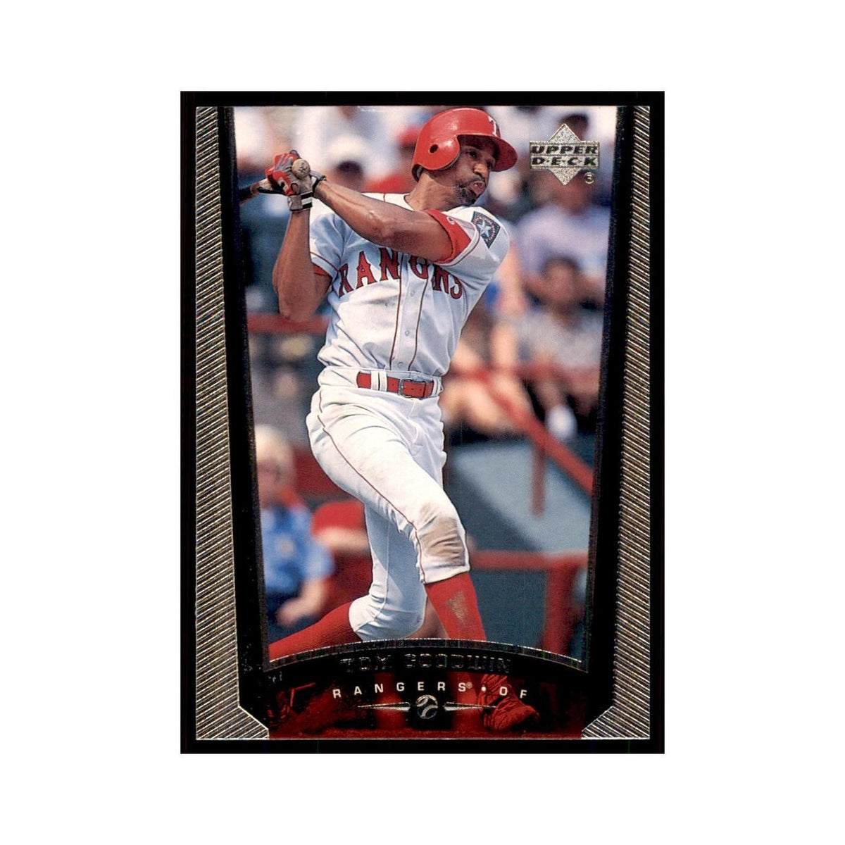 1999 Upper Deck Baseball Card Tom Goodwin Rangers #507.0