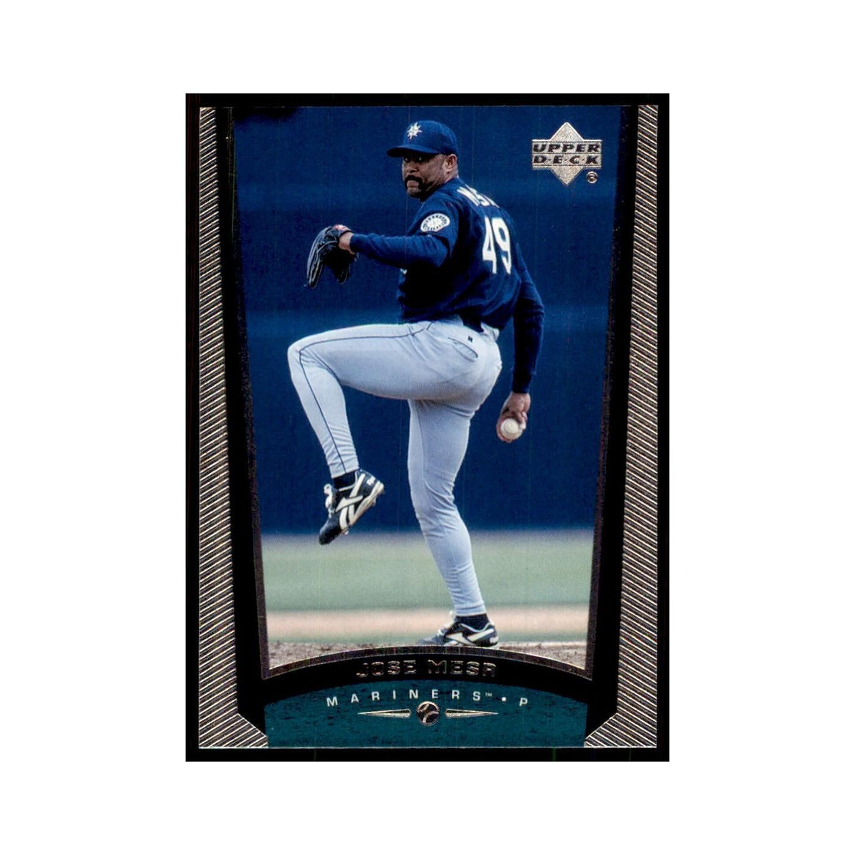 1999 Upper Deck Baseball Card Jose Mesa Mariners #489.0