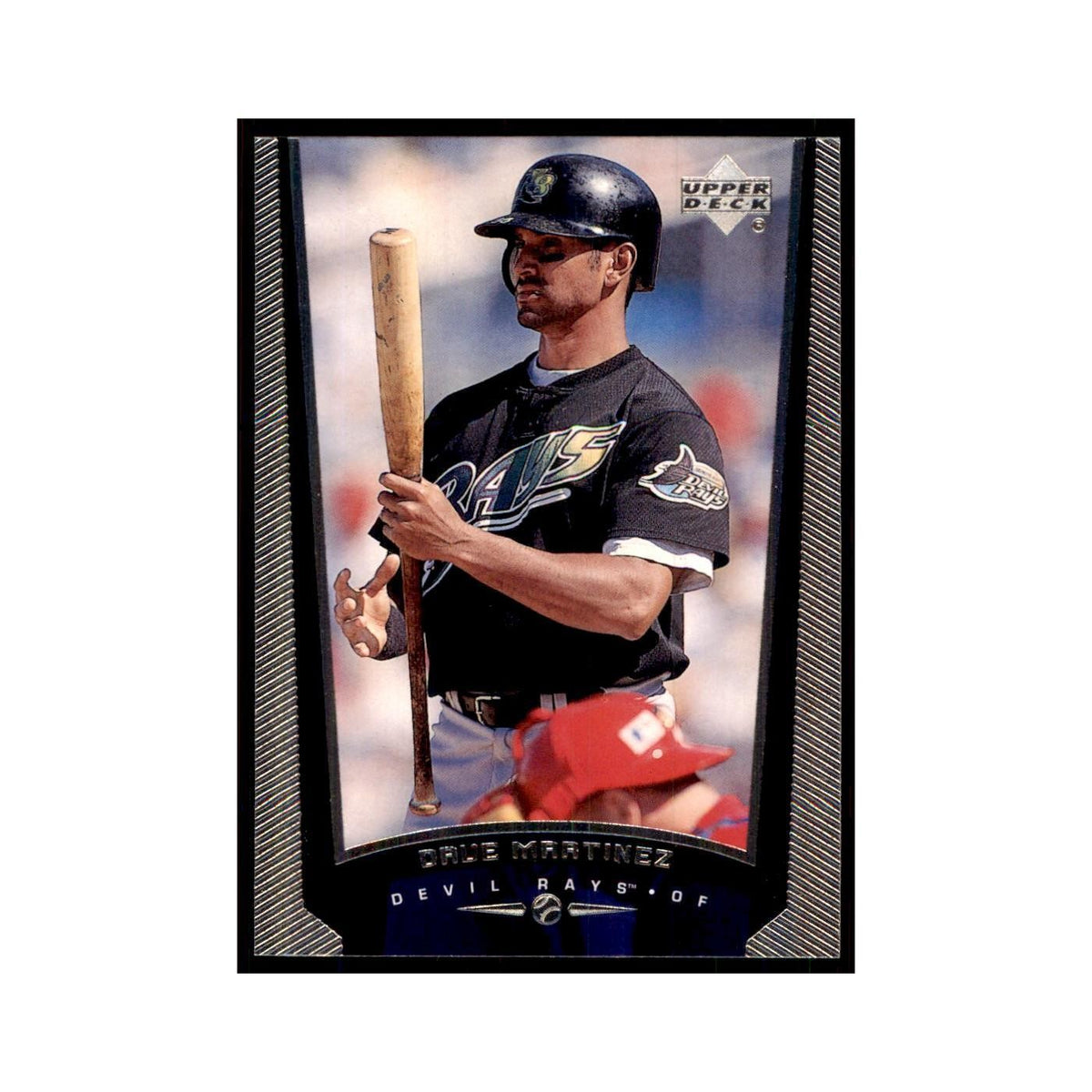 1999 Upper Deck Baseball Card Dave Martinez Rays #498.0