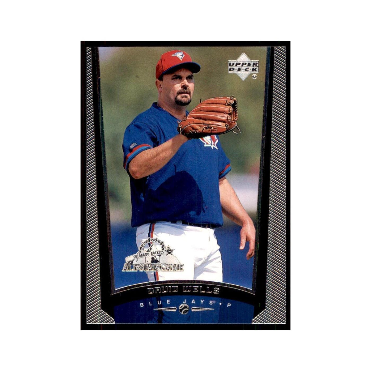 1999 Upper Deck Baseball Card David Wells Blue Jays #514.0