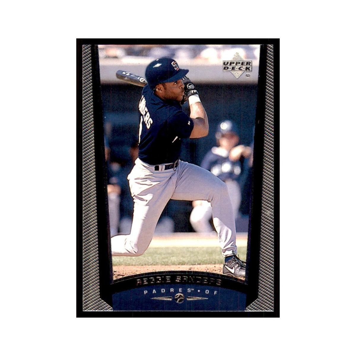 1999 Upper Deck Baseball Card Reggie Sanders Padres #472.0