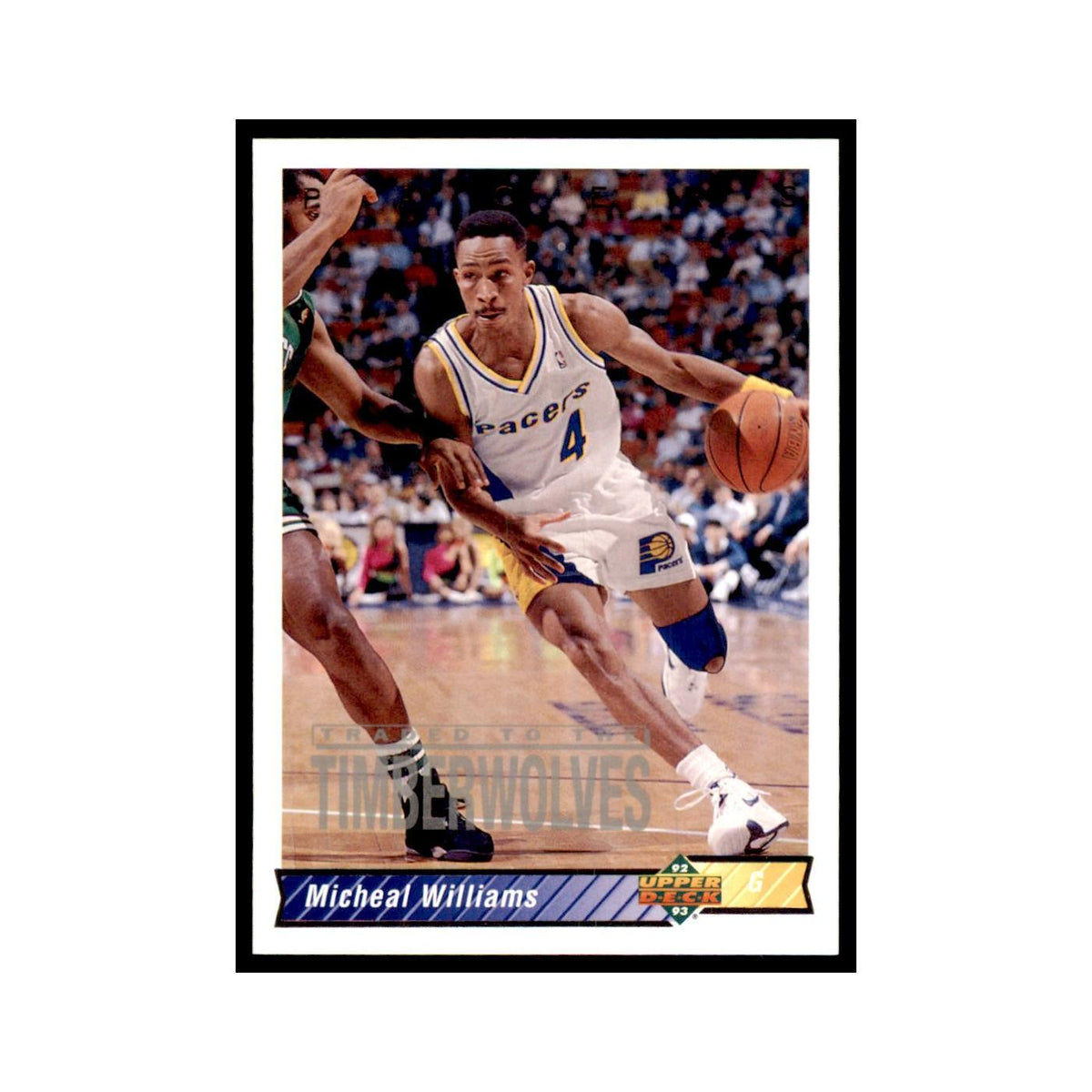 1992 Upper Deck Micheal Williams Basketball Cards #95